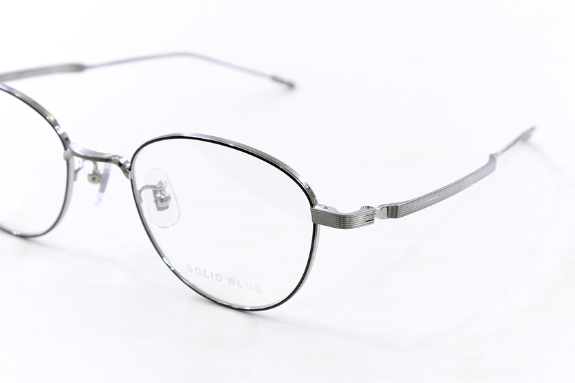 Solid Blue : S-246 《ソリッドブルー》_岐阜県郡上市メガネ補聴器ののむら眼鏡店