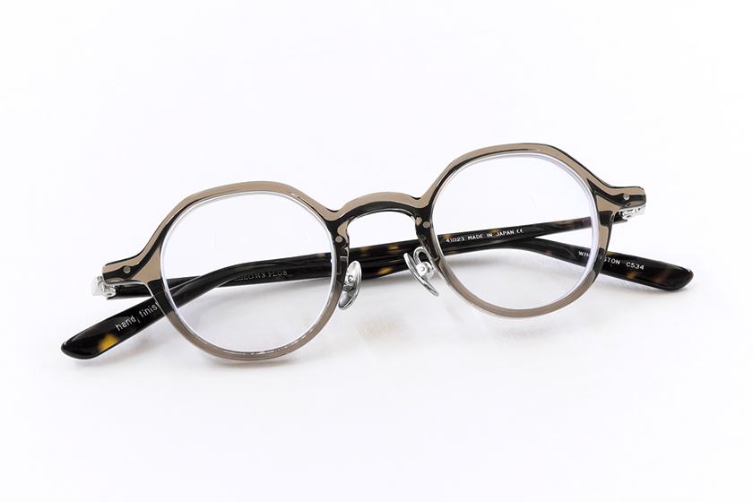 YELLOWS PLUS：winston c.534 / BurntUmber 《 イエローズプラス 》_岐阜県郡上市メガネ補聴器ののむら眼鏡店