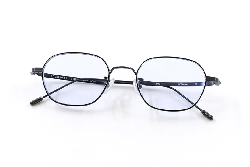 SOLD BLUE : S-247 c.Navy 《 ソリッドブルー 》_岐阜県郡上市メガネ補聴器ののむら眼鏡店